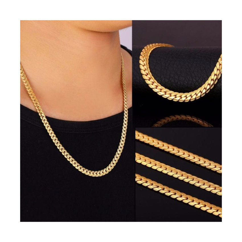 Zig Chain (Gold) 4mm