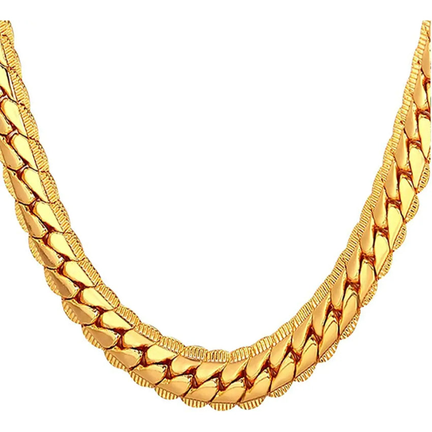 Zig Chain (Gold) 4mm