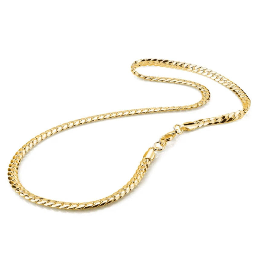 Zig Chain (Gold) 4mm