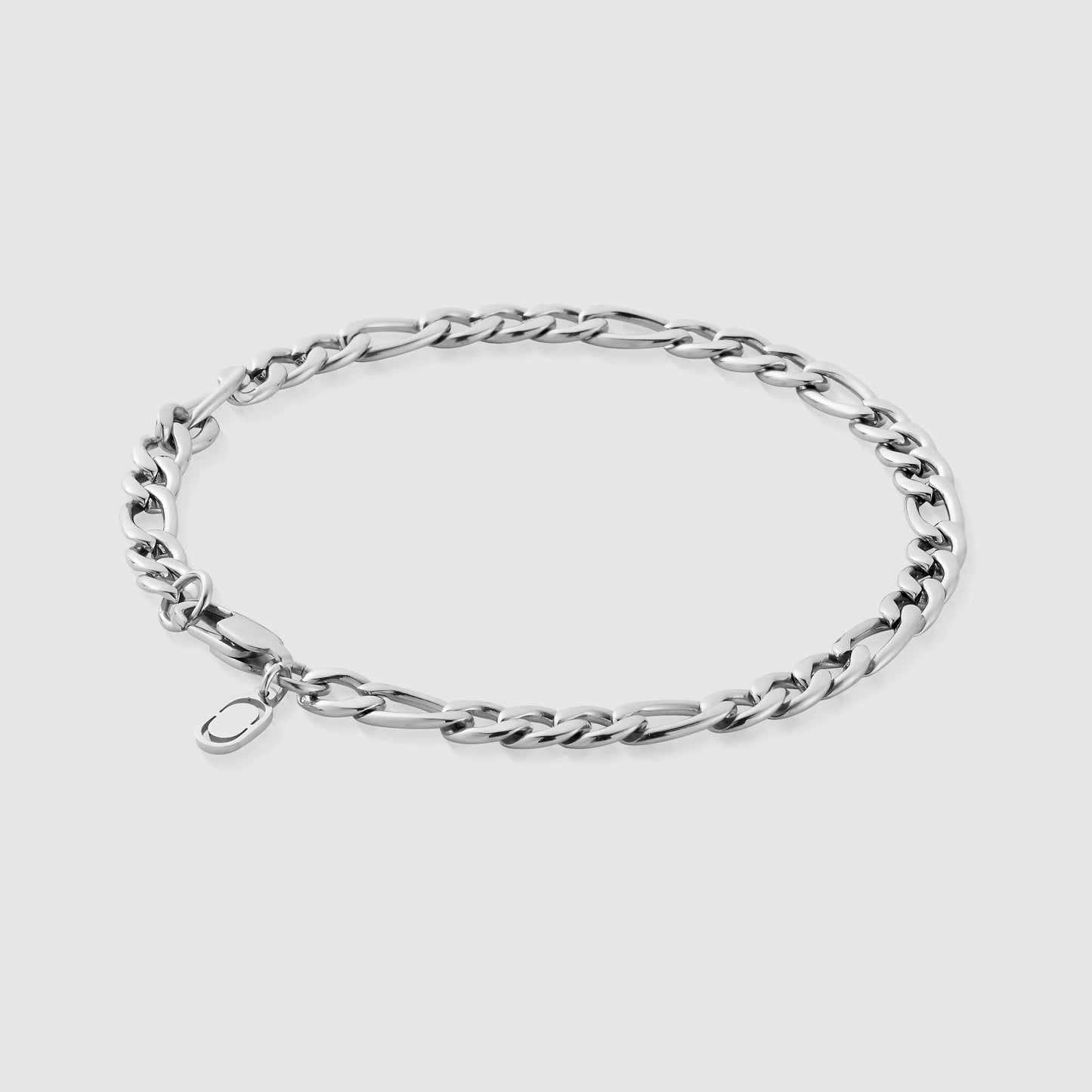 Figaro Bracelet (Silver) 4mm