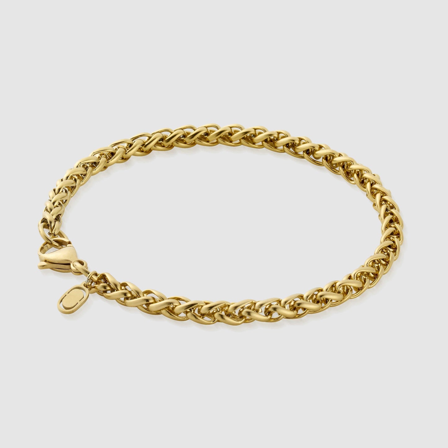 Wheat Bracelet (Gold) 4mm
