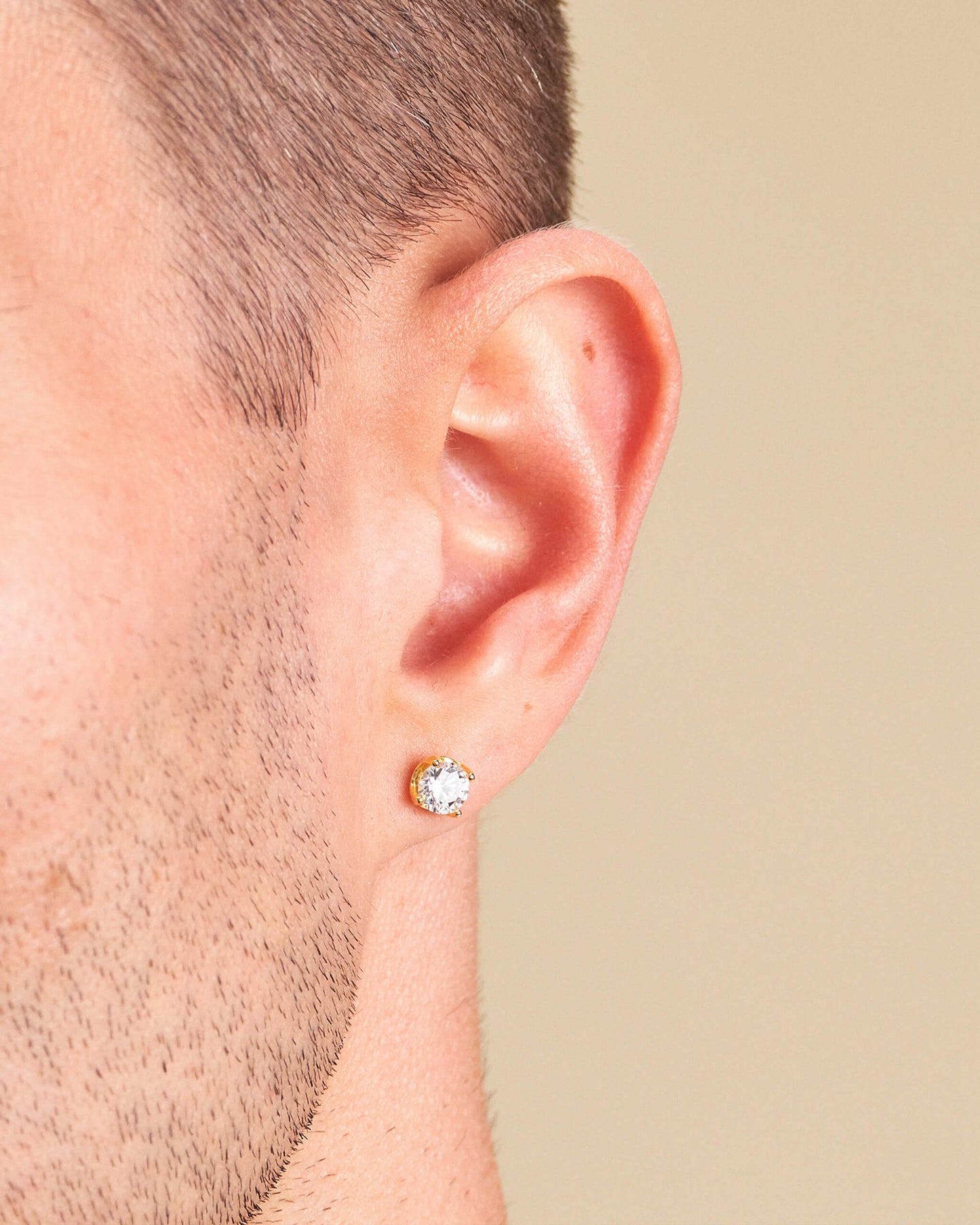 Classic Stud Earrings - Gold