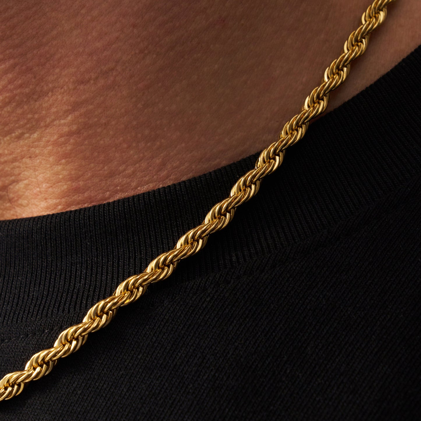 Rope Chain (Gold) 4mm