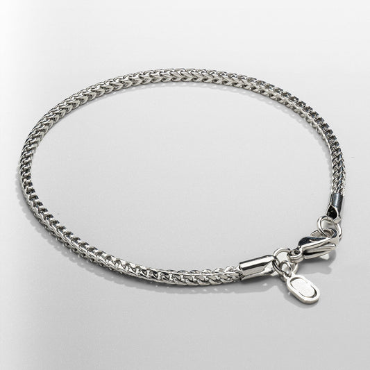 Cali Bracelet 2mm (Silver)