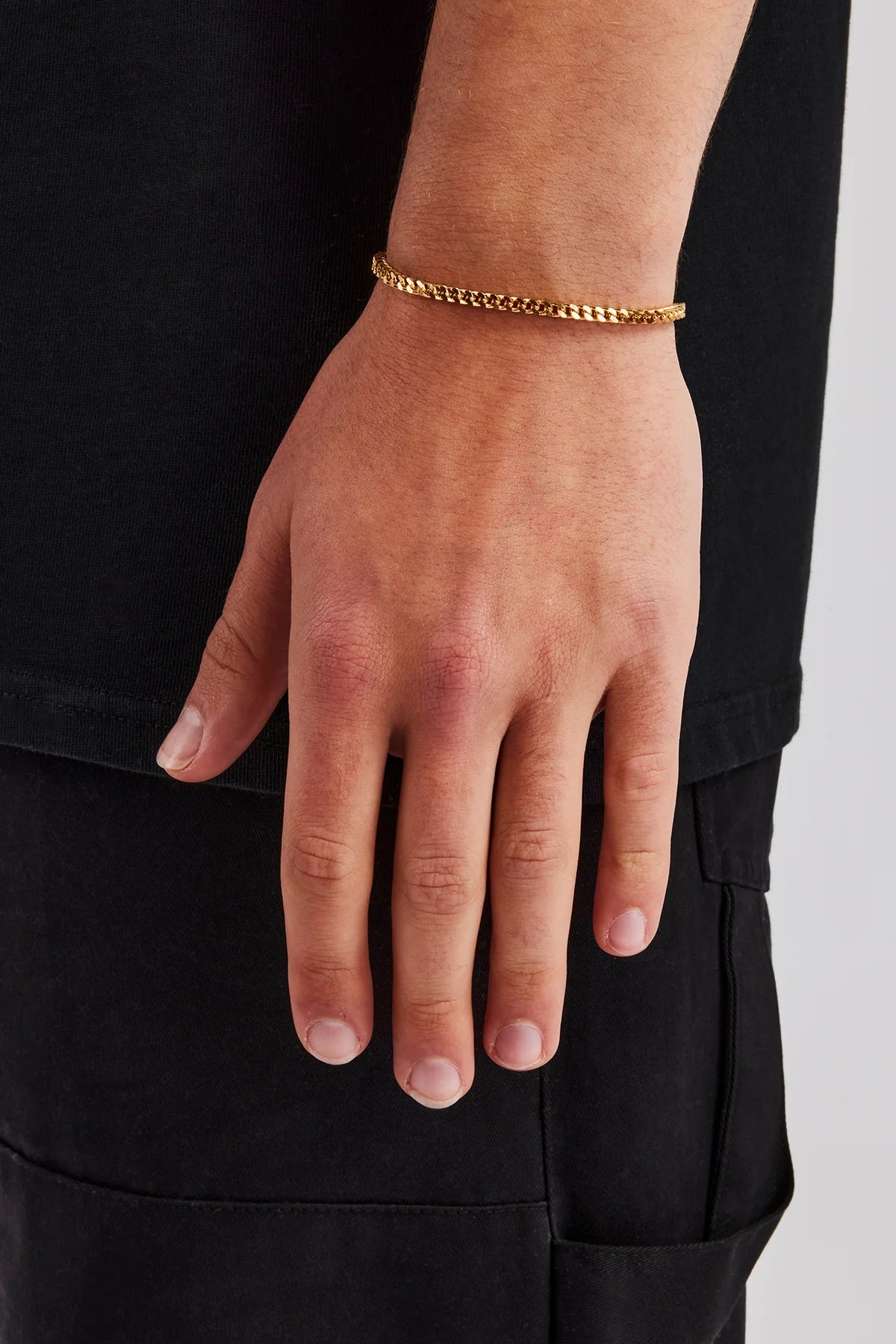 FRANCO BRACELET (GOLD) 2MM