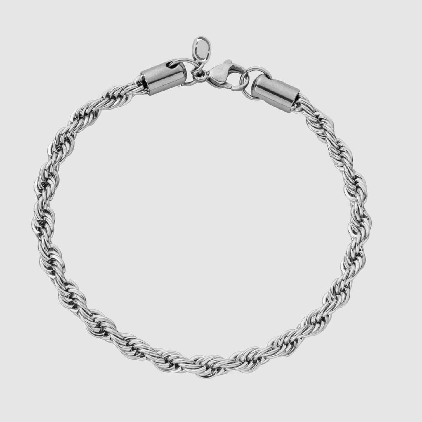 Silver Rope  Bracelet