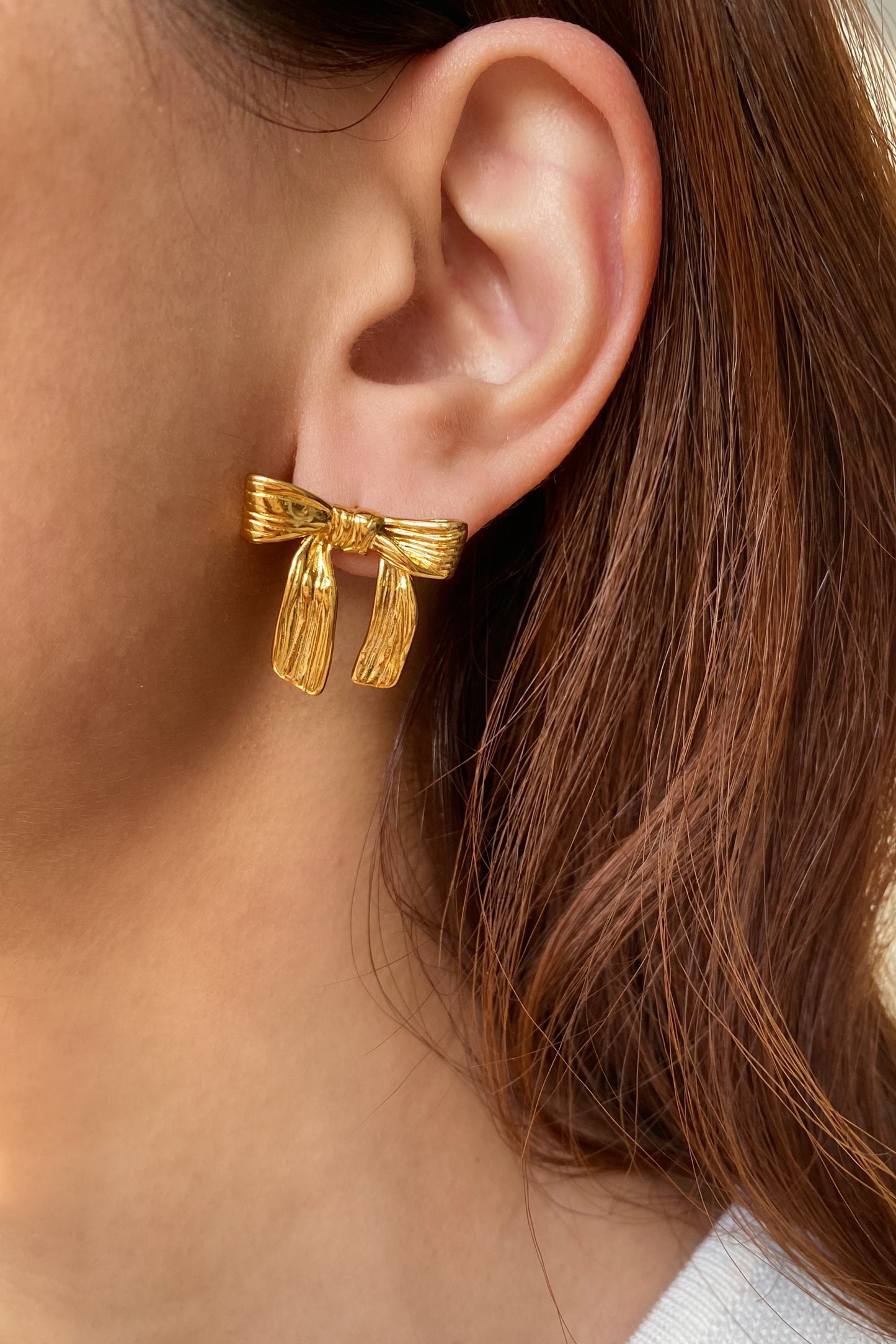 Bow Stud Earrings
