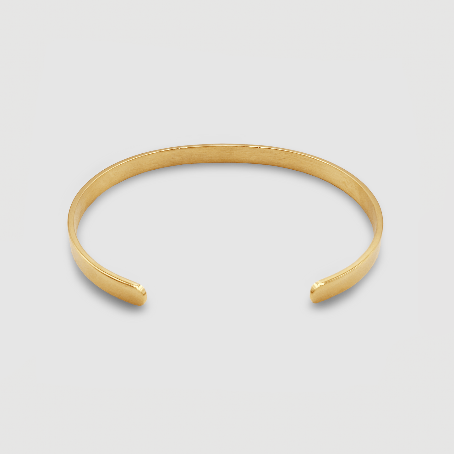 Cuff Bracelet (Gold) 4mm