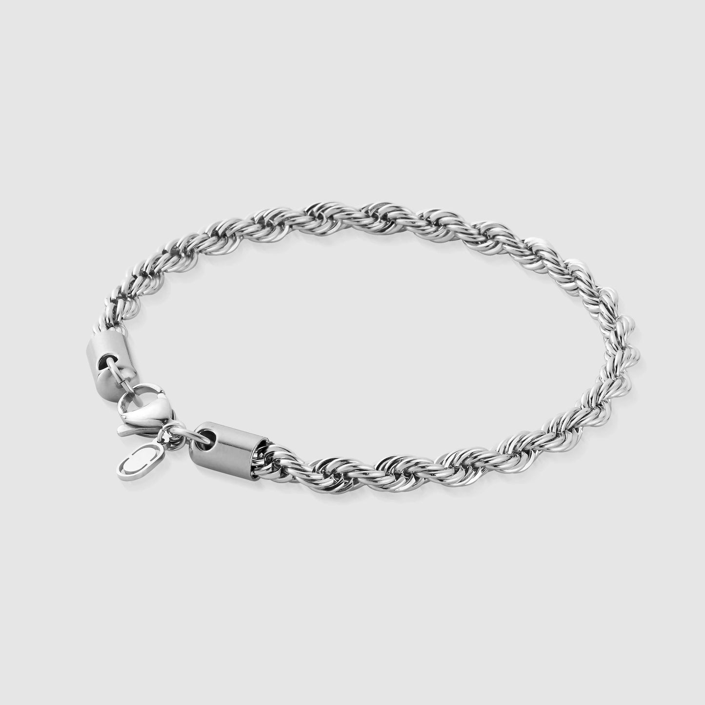 Silver Rope  Bracelet