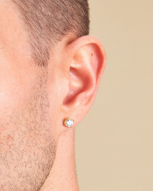 Classic Stud Earrings - Gold