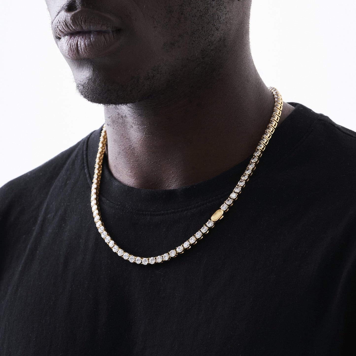 Tennis Chain (Gold) 3mm