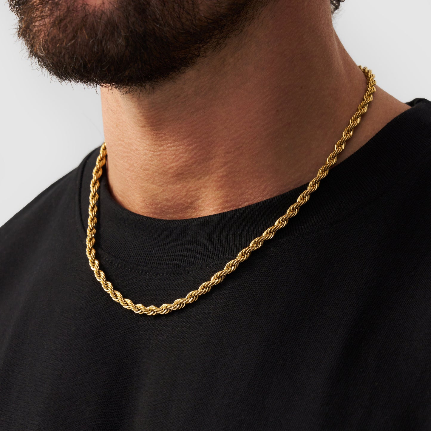 Rope Chain (Gold) 4mm