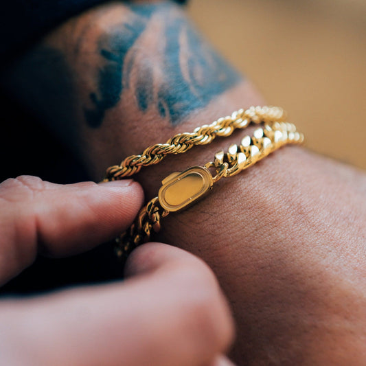 Gold Rope Bracelet