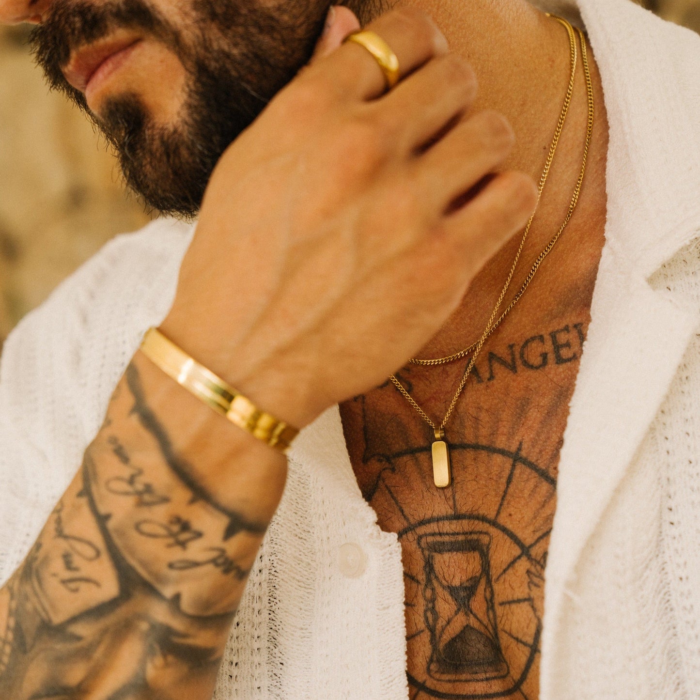 Minimalist Gold Pendant