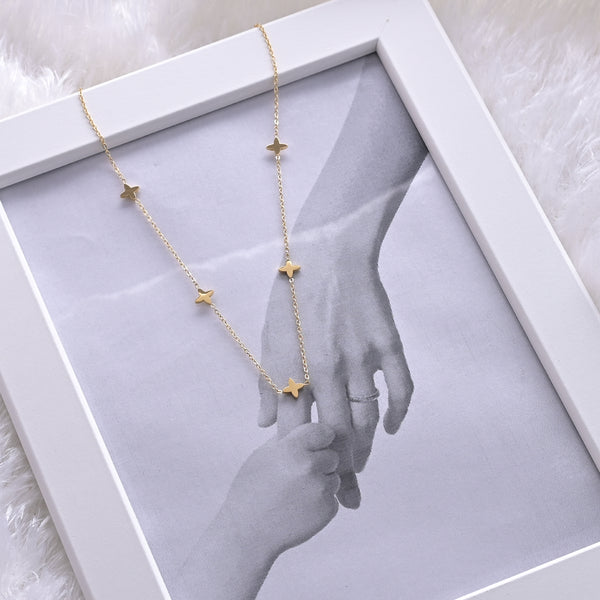 Classic Clover Charm Necklace