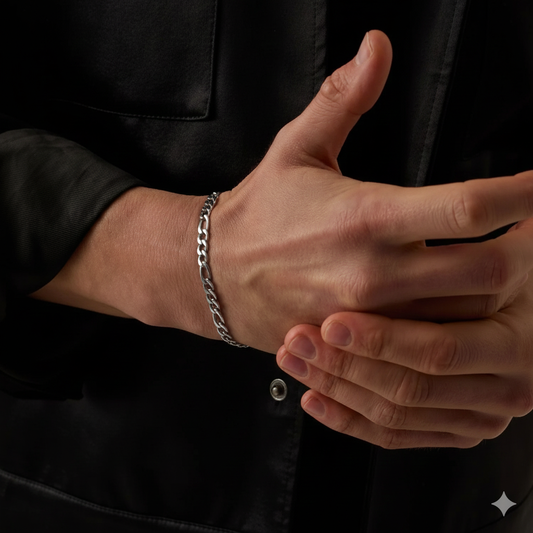 FIGARO BRACELET (SILVER) 4MM