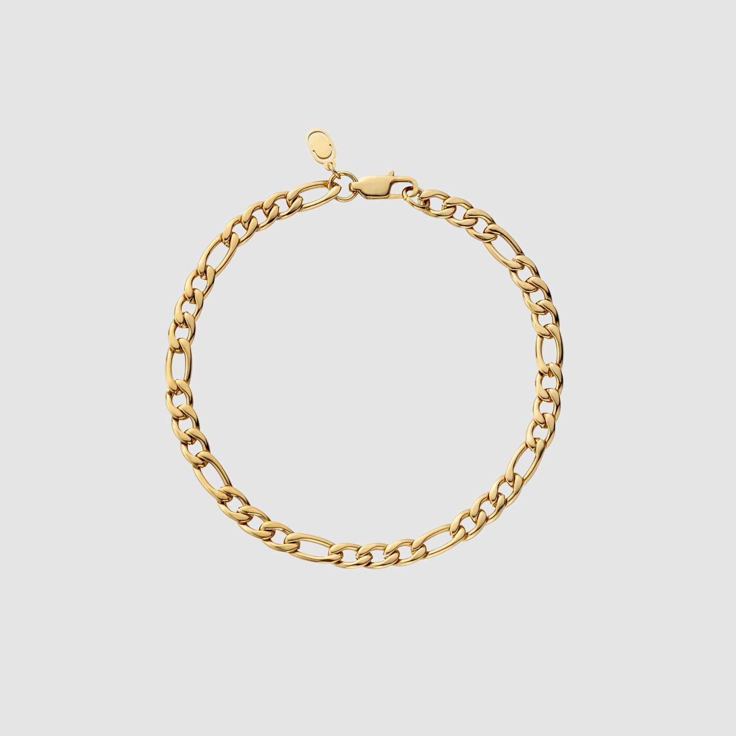 Figaro Bracelet (Gold) 4mm
