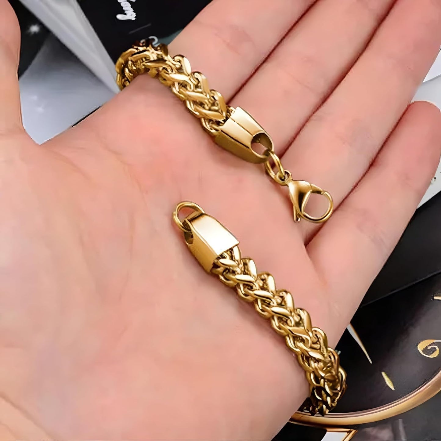FRANCO BRACELET (GOLD) 2MM
