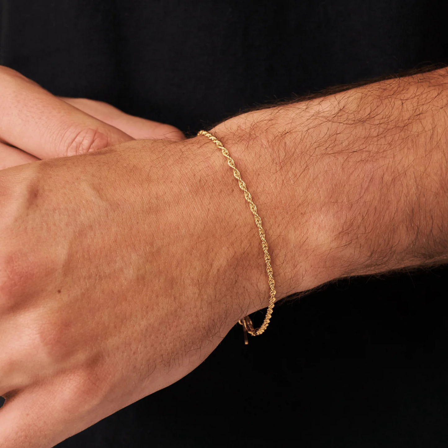 ROPE BRACELET (GOLD) 2MM