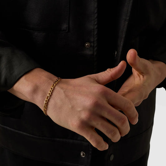 FIGARO BRACELET (GOLD) 4MM