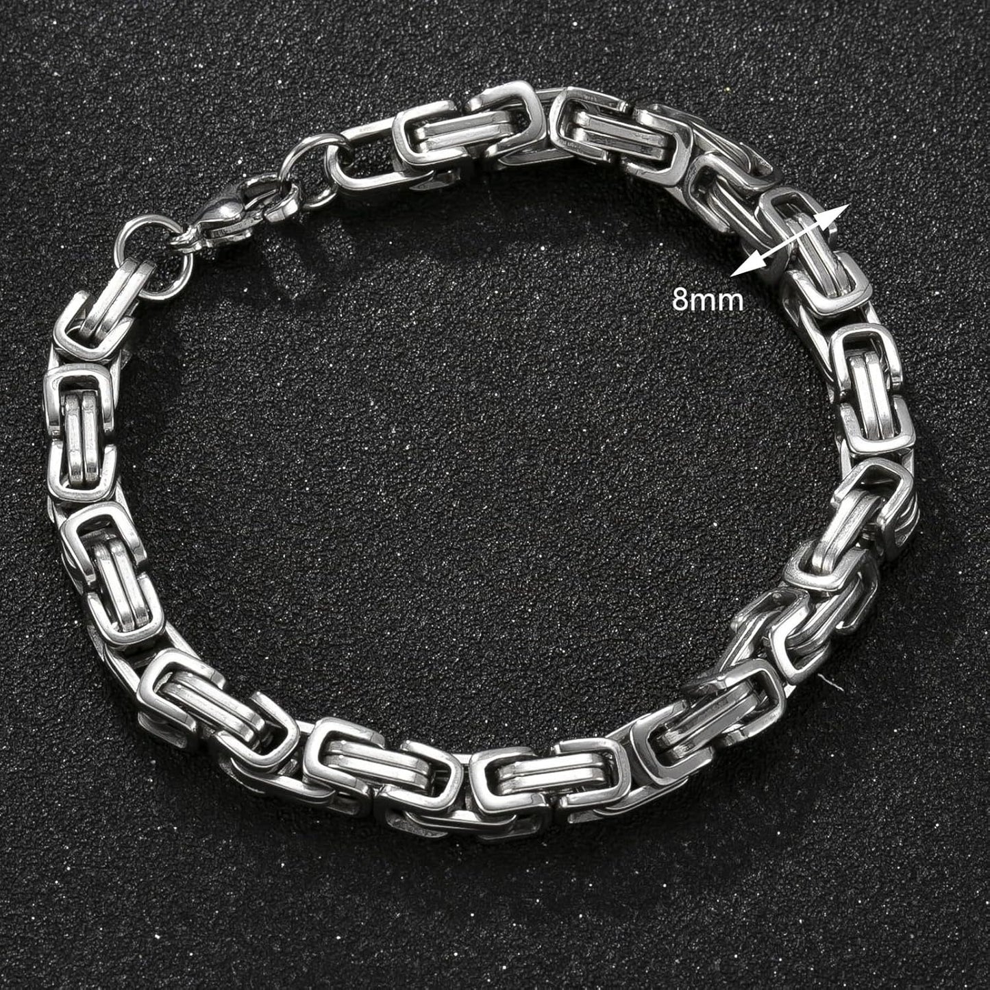 BYZANTINE BOX (SILVER) 5MM