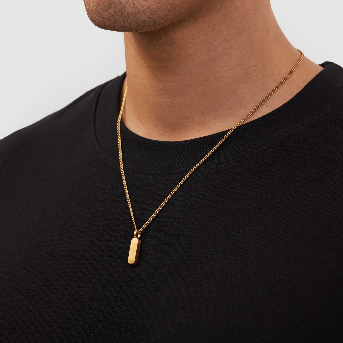 Minimalist Gold Pendant