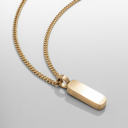 Minimalist Gold Pendant